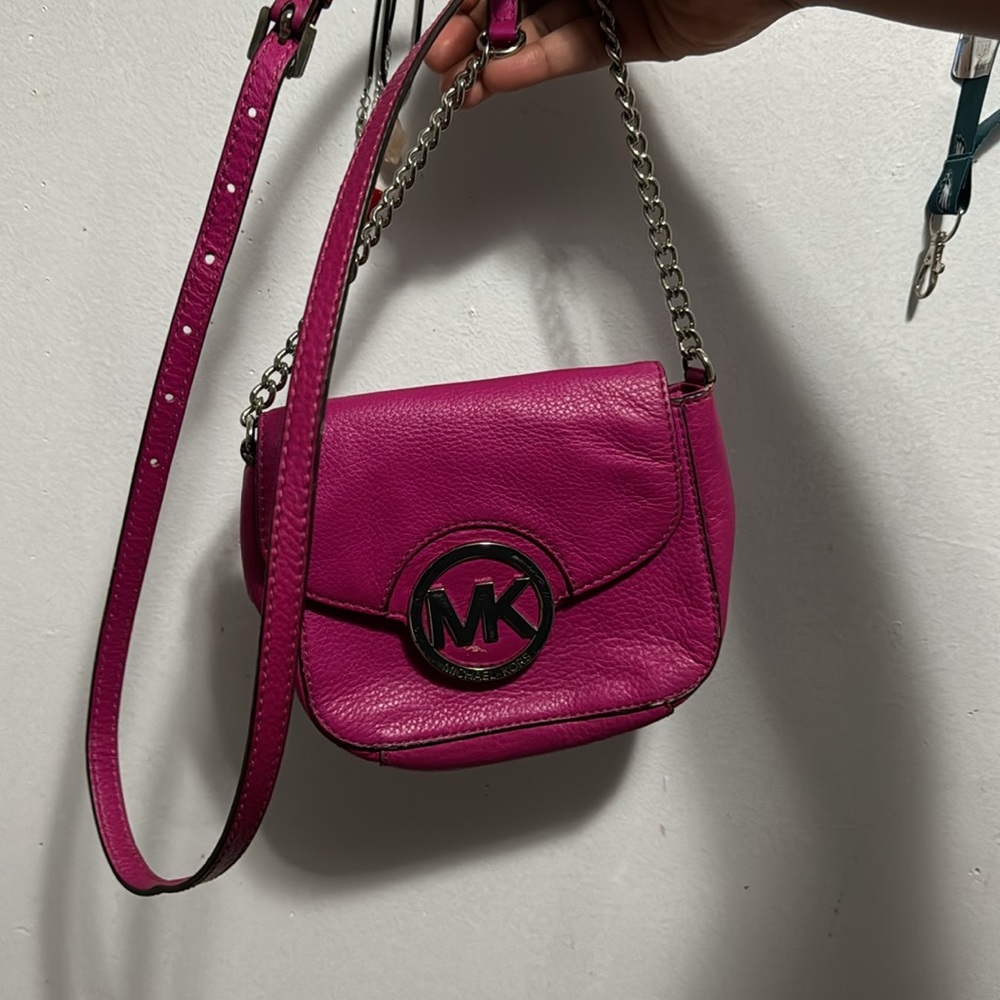 Pink Michael Kors handbag